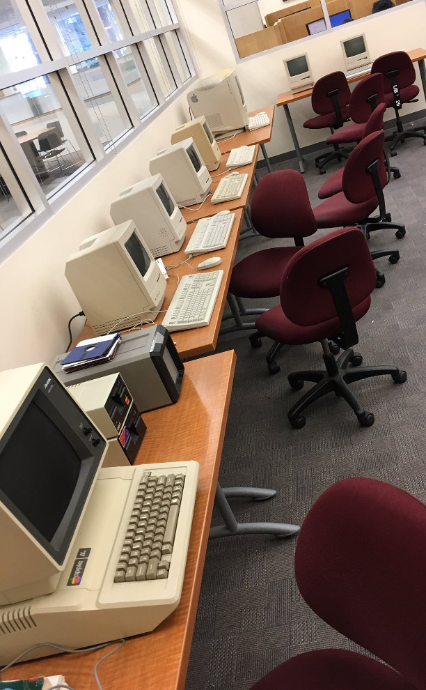 Retro apple computers